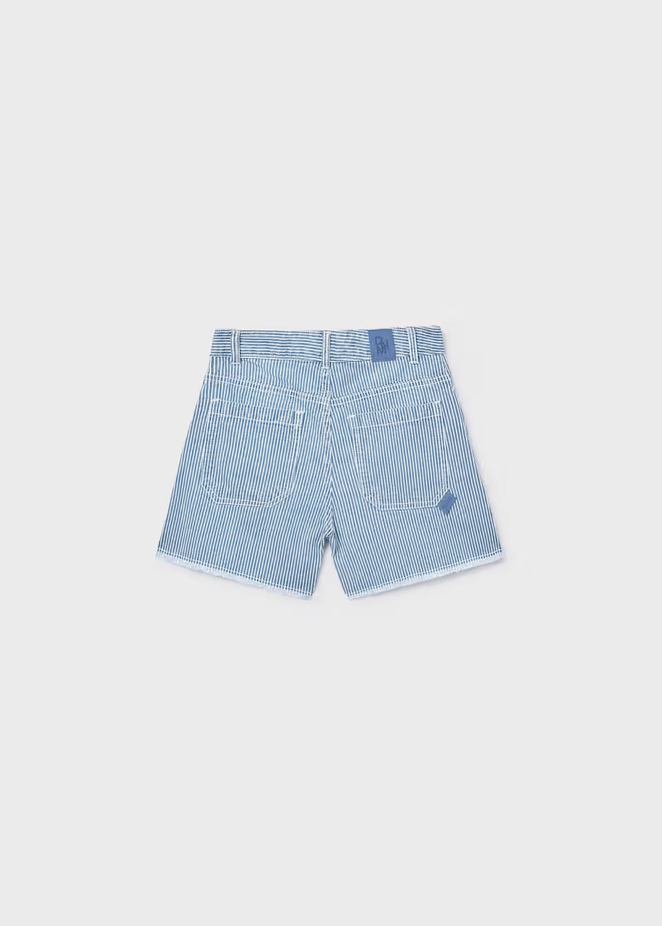 Denim Striped Short
