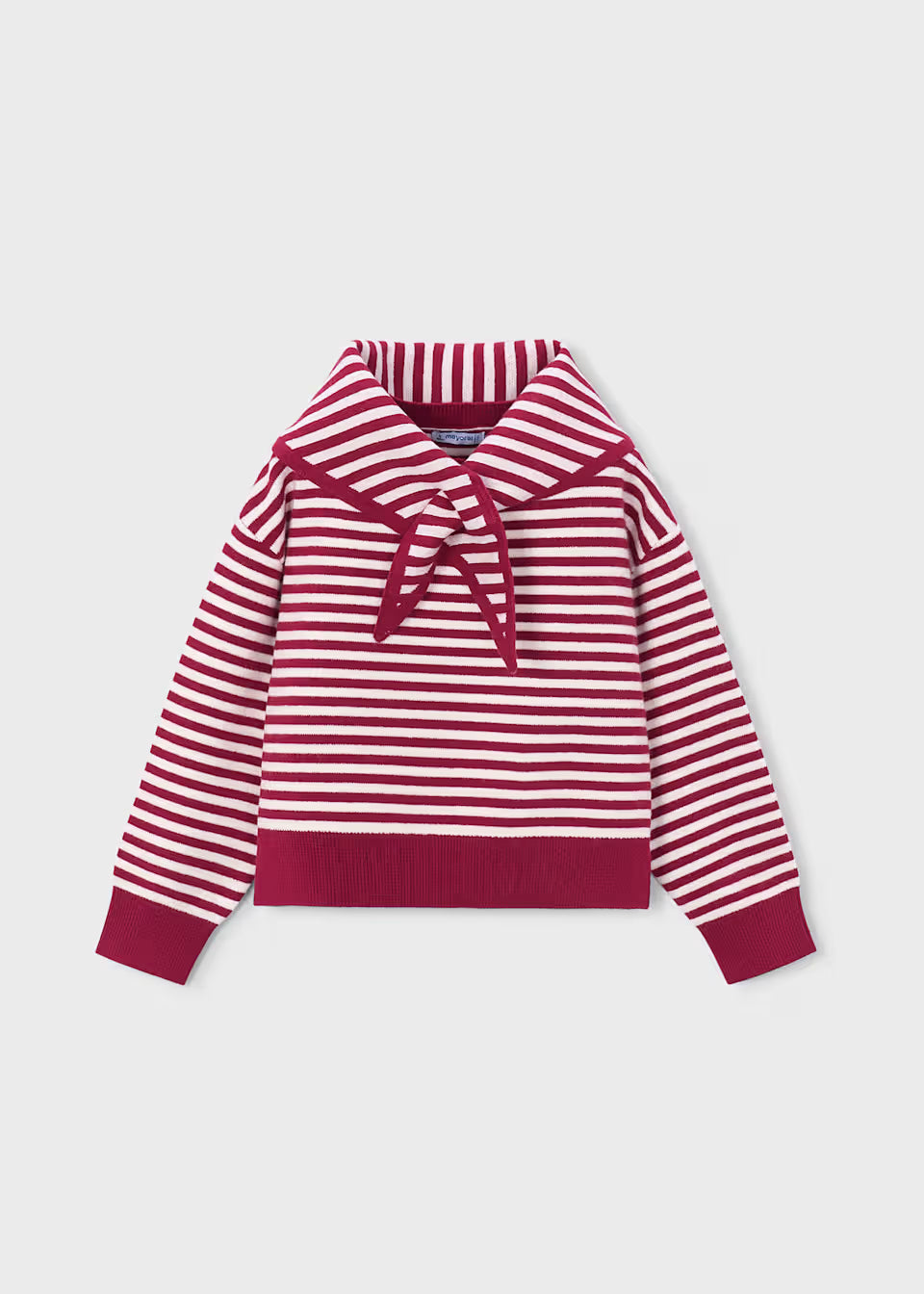 Red Stripe Sweater/Scarf