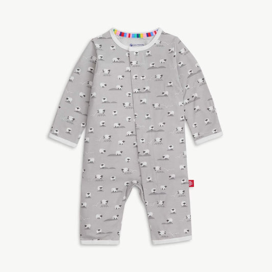 Gray Baa Baa Coverall