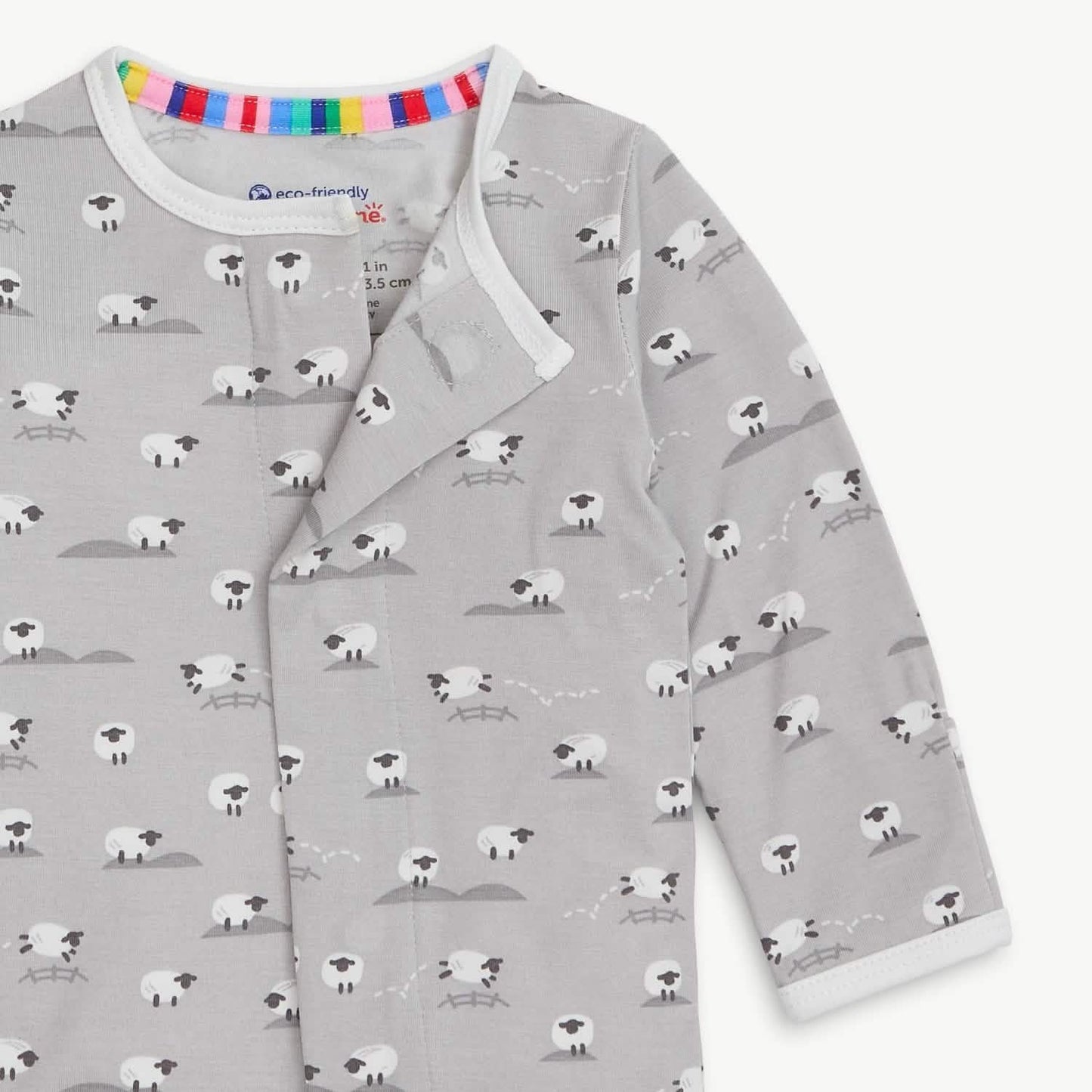 Gray Baa Baa Coverall