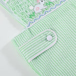 Grn Seersucker Bunny JonJon