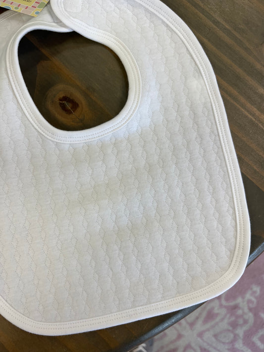 White Terry Bib