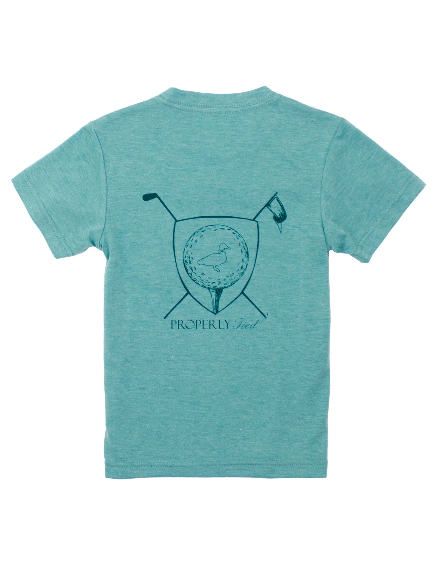 Tee Time Clover Pocket T