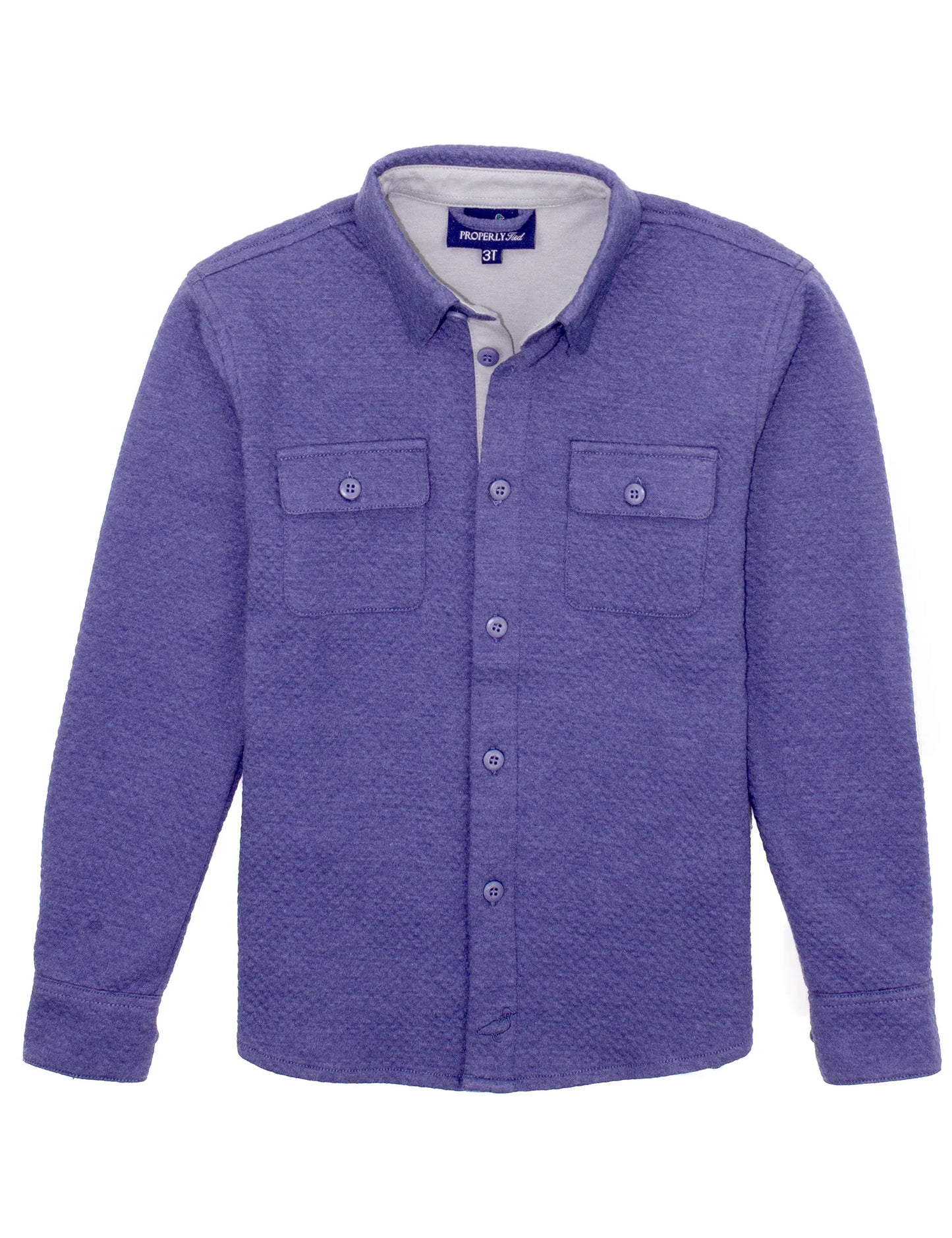 Indigo Palmetto Shirt Jacket