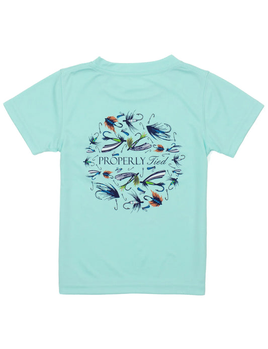 Stay Fly Seafoam Performance Tee