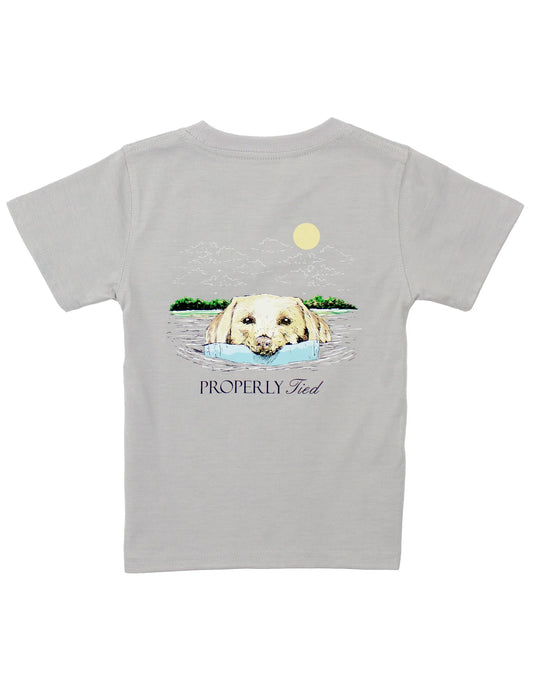 Ice Grey Spring Retrieve Tee