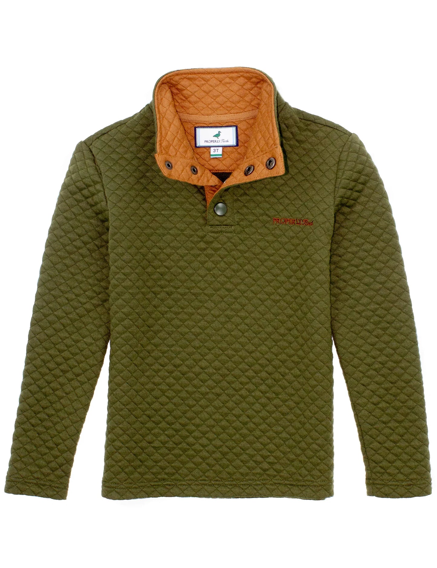 Olive Boys Club Pullover