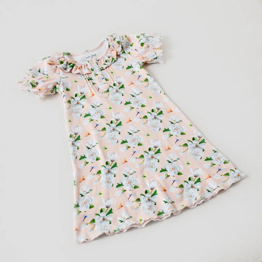 Pink Magnolia Organic Play Dress