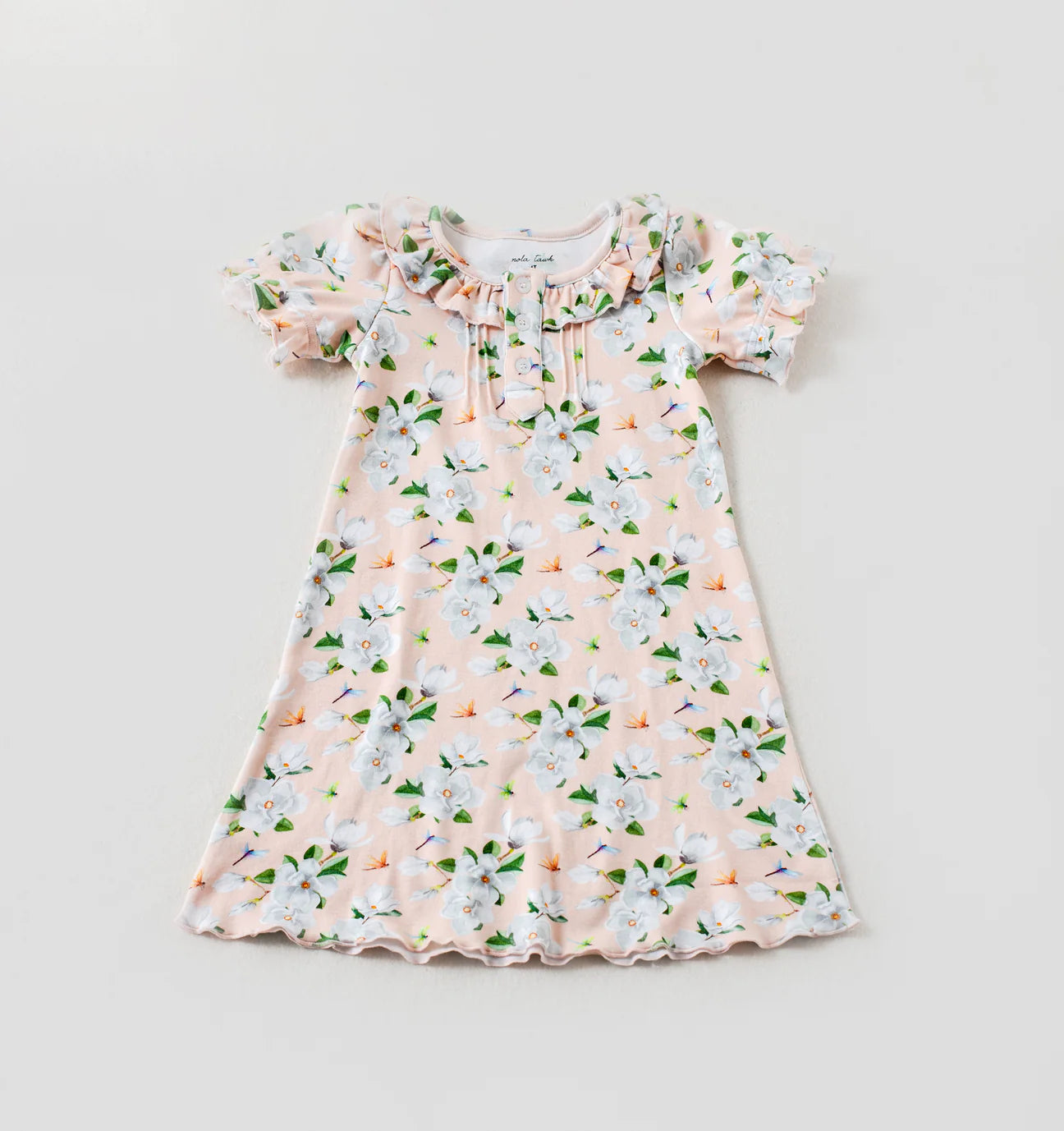 Pink Magnolia Organic Play Dress