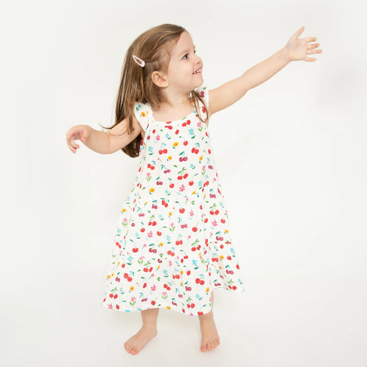 Cherry Twirly Sundress FINAL SALE