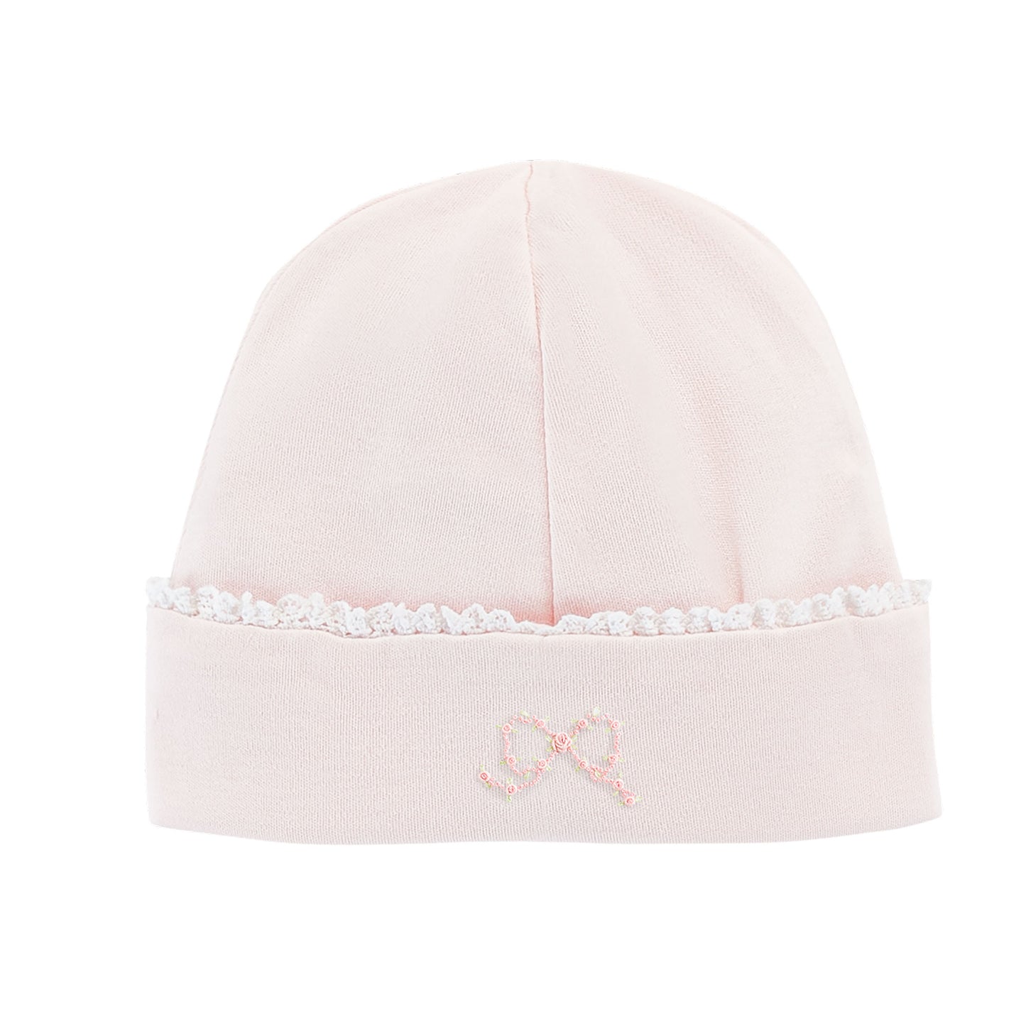 Pretty Bows Pink Emb Conv & Hat
