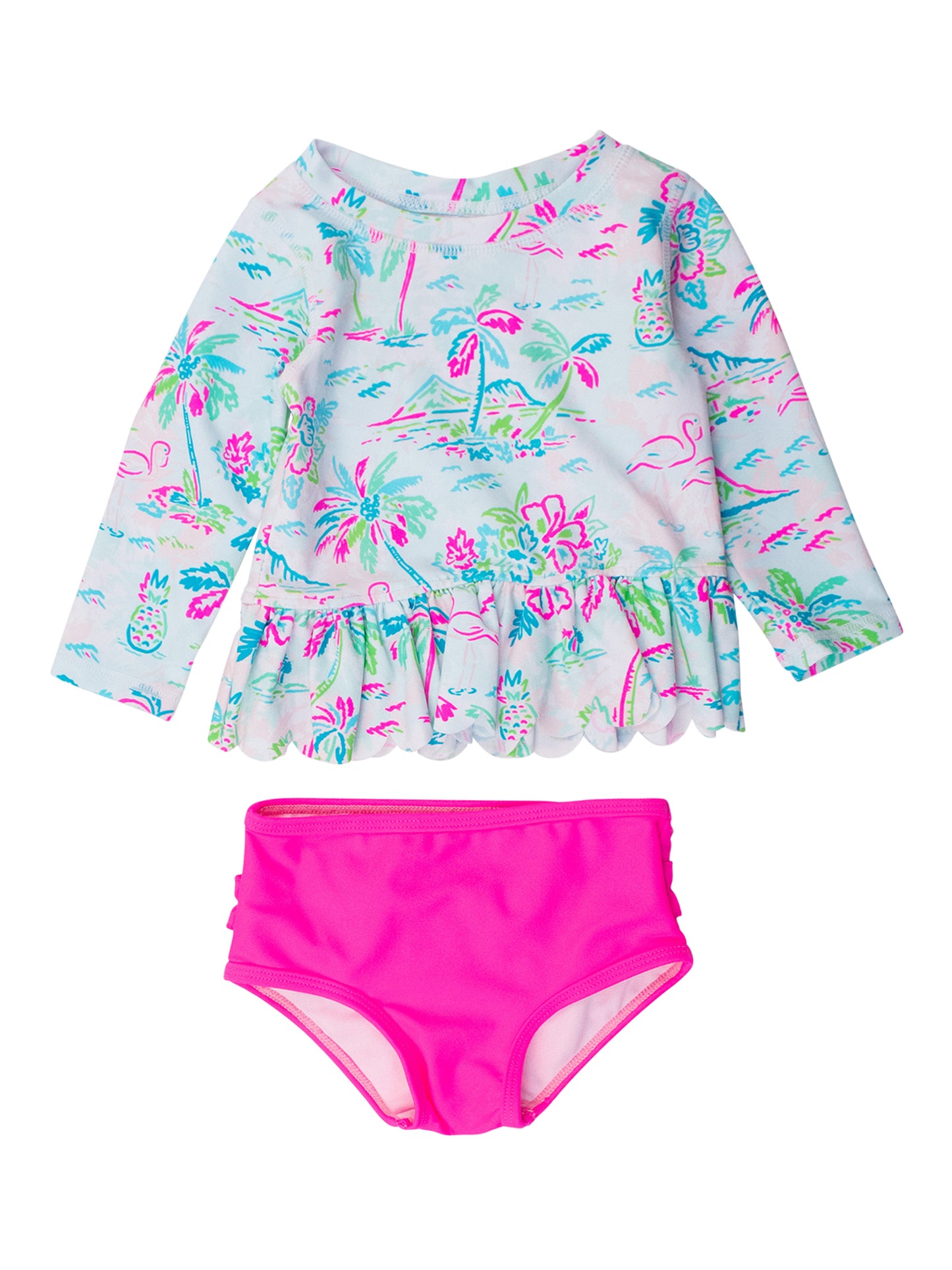 Tropical Resort Scallop 2PC