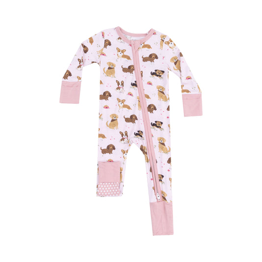 Pk Best Friend Dogs 2Way Zipr Romper