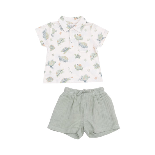 Sea Turtles Polo Shirt & Short