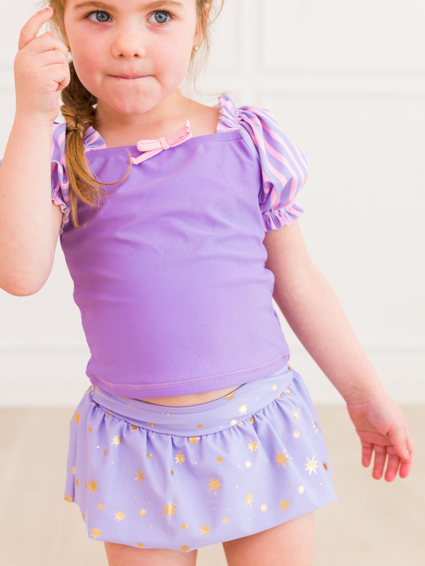 Amethyst Princess 2PC Skirted Swimsuit