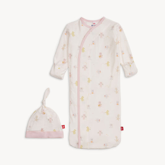 Pink Baby Beats Gown + Hat