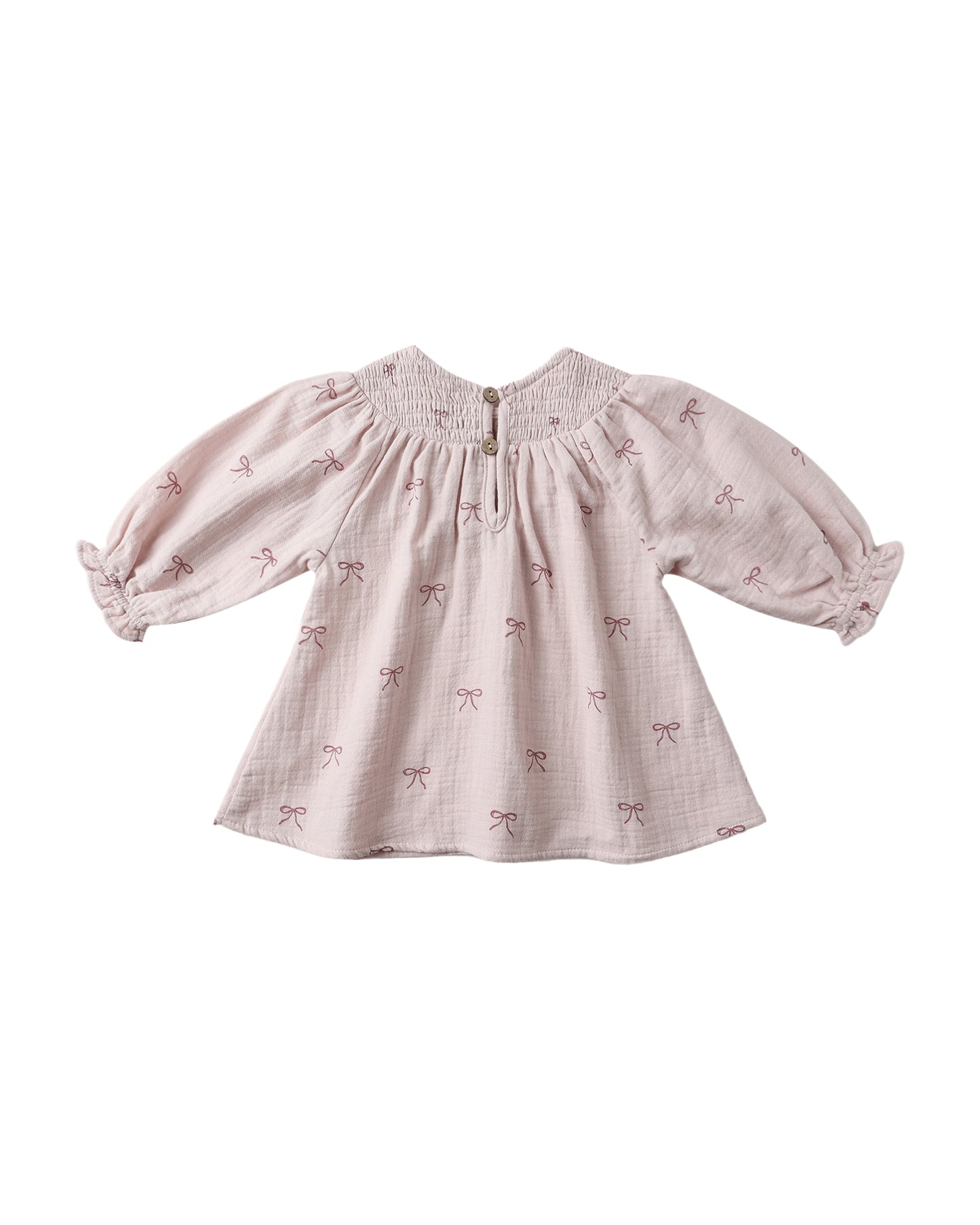 Bows Smocked Dress
