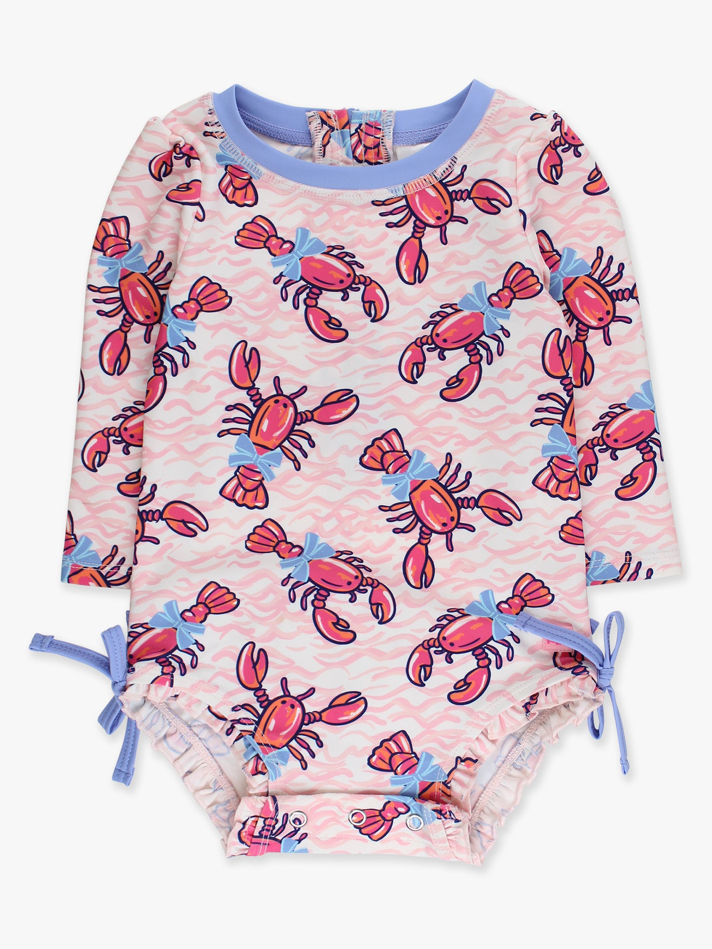 Pink Lobster Lagoon LS One Piece