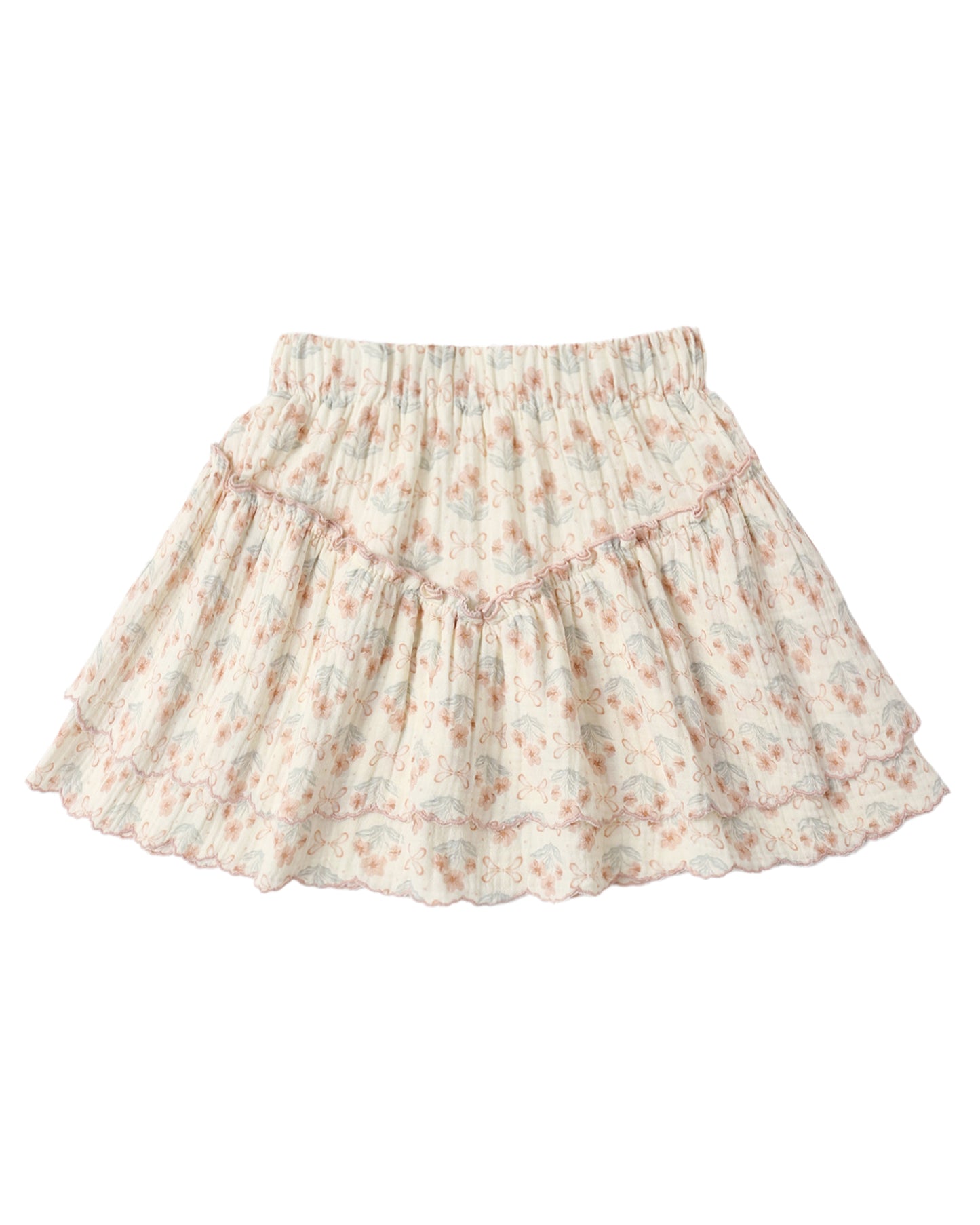 Blossom Tiered Mini Skirt