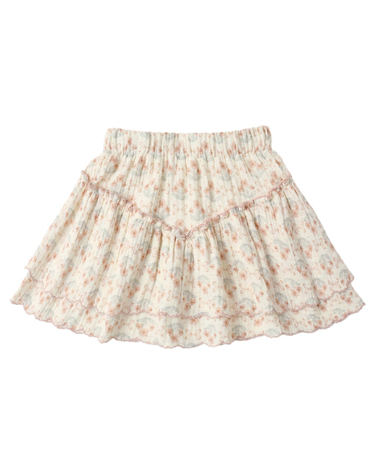 Blossom Tiered Mini Skirt