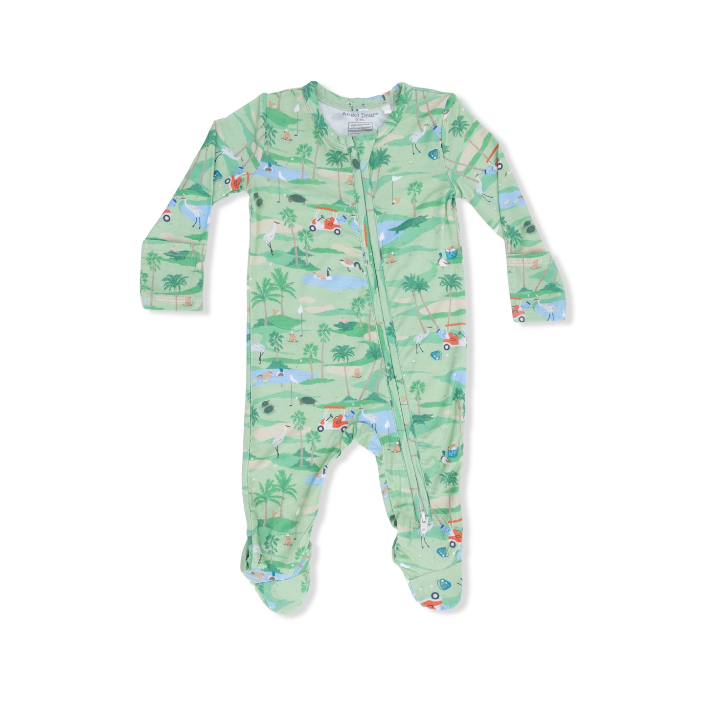 Golf Oasis Animals 2Way Zip Footie