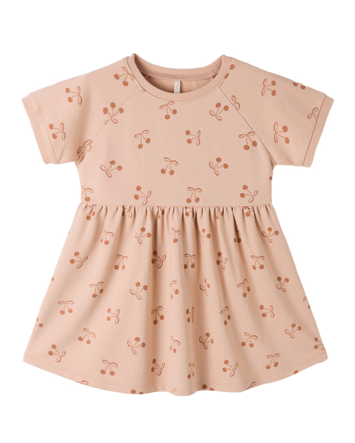 Cherry Bow Raglan Dress