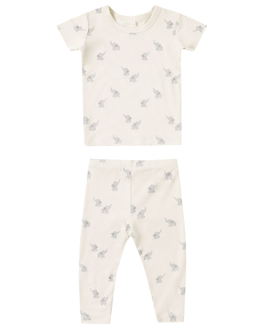 Elephant Bamboo Pajamas Set