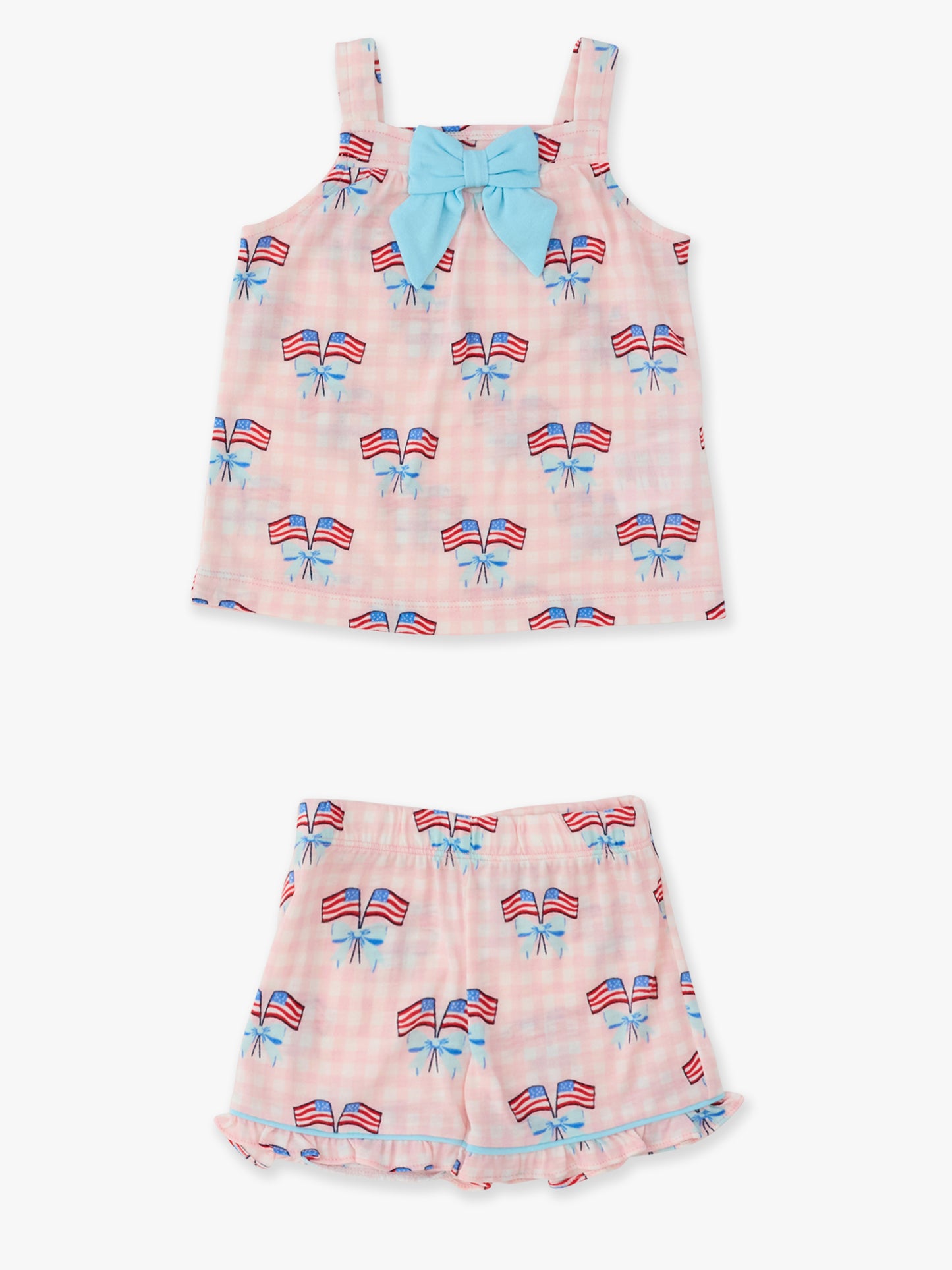 Pink Patriotic PJ Set
