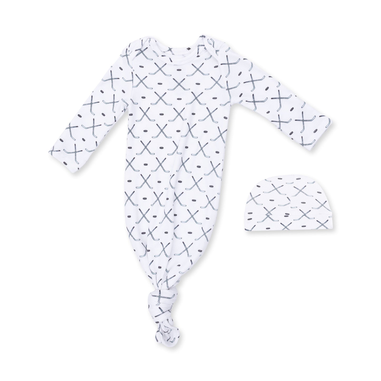 Hockey Knotted Gown/Hat