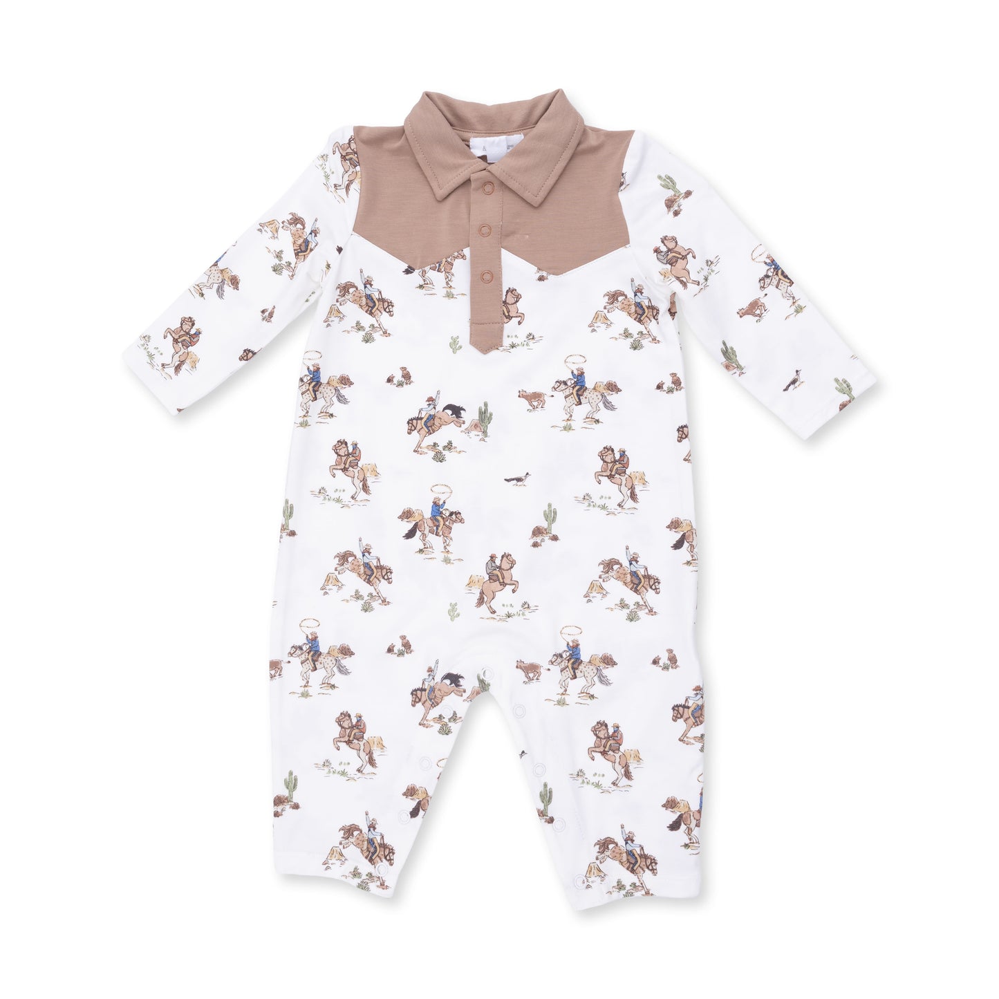 Horse Wrangler Cowboy Romper
