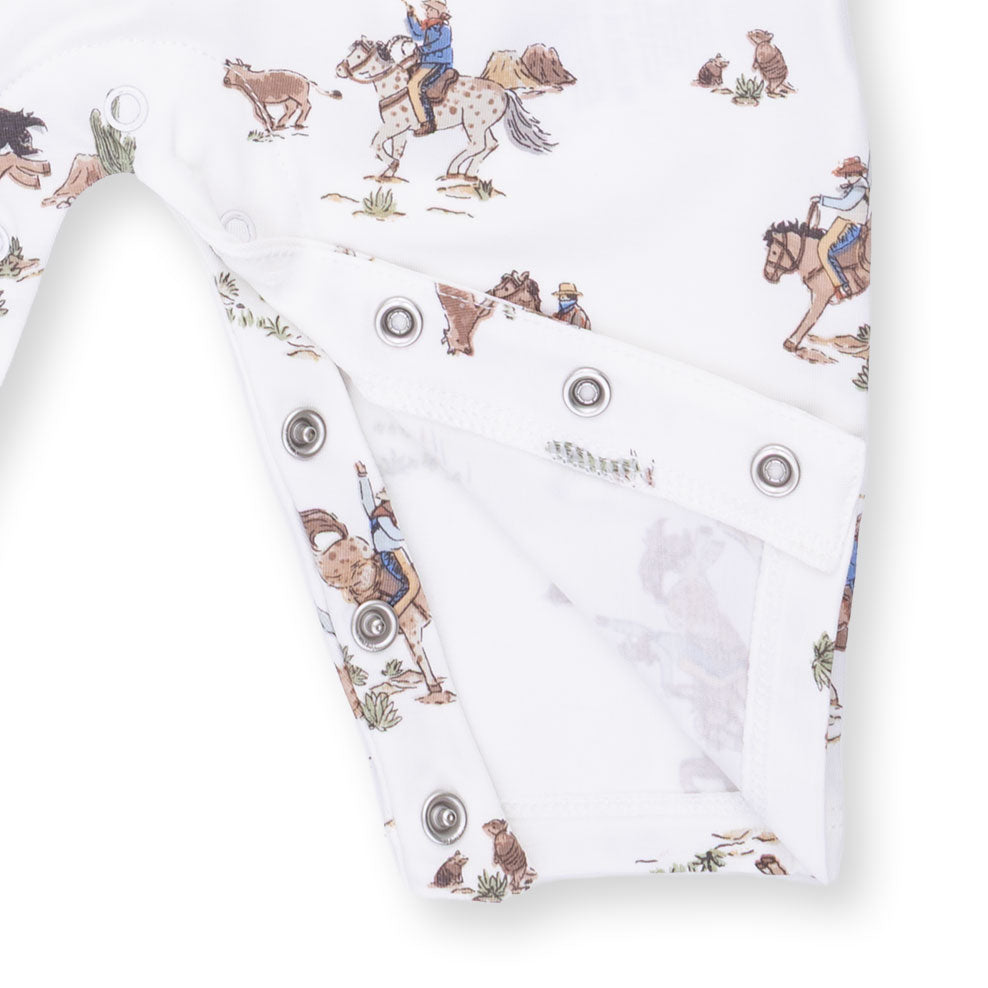 Horse Wrangler Cowboy Romper