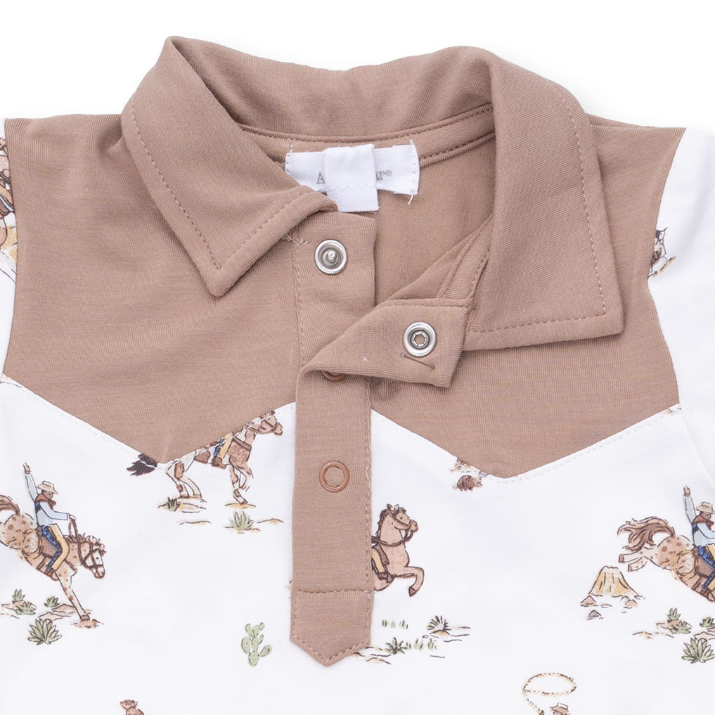 Horse Wrangler Cowboy Romper