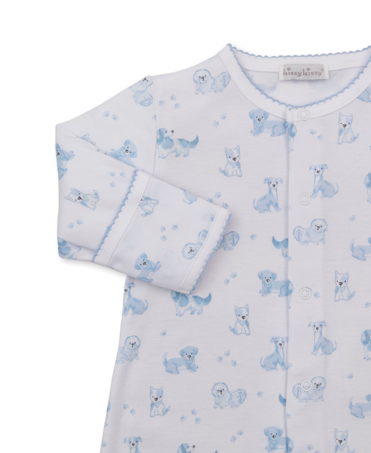 Blue Puppy Paws Conv Gown & Hat