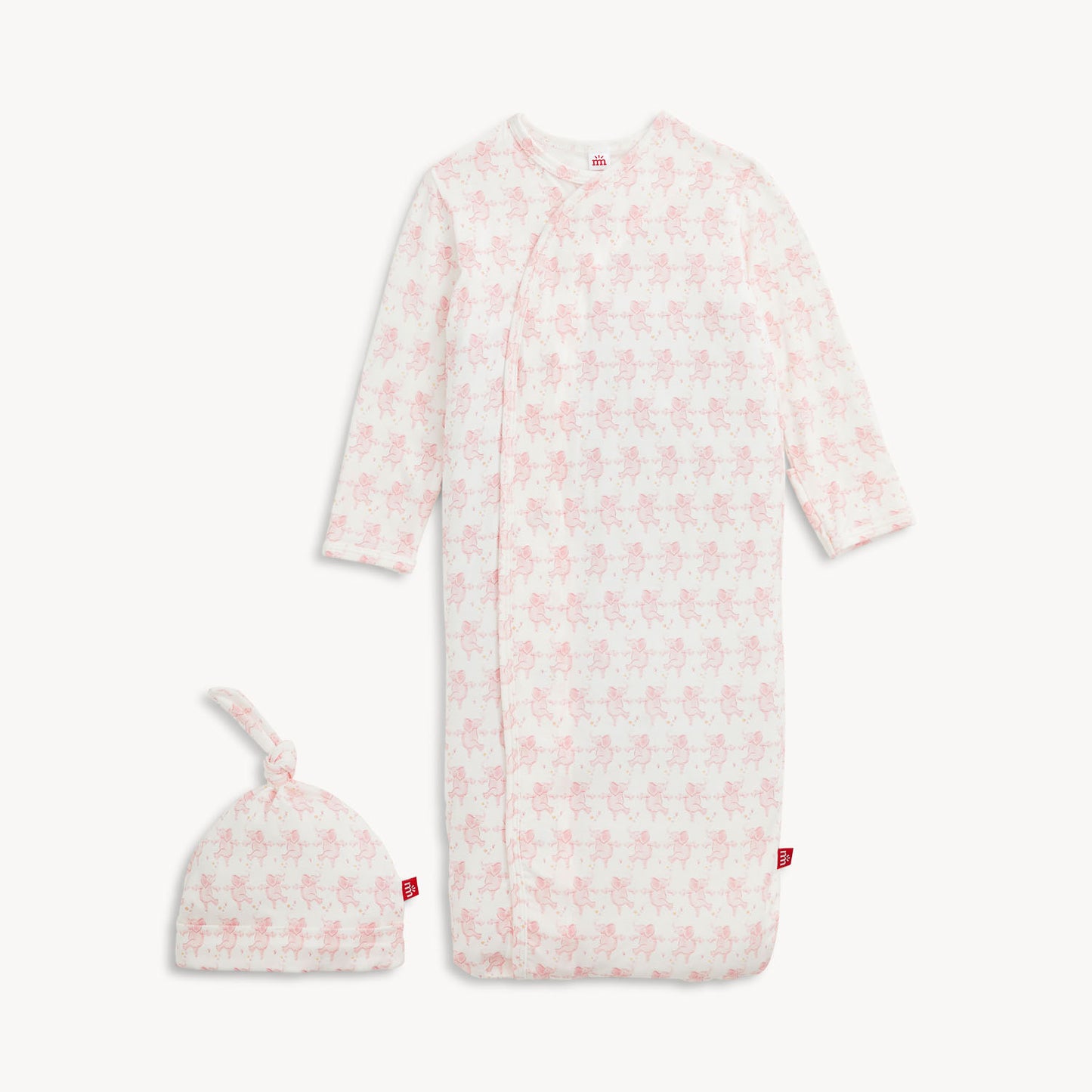 Pink Trunkettes Gown + Hat Set