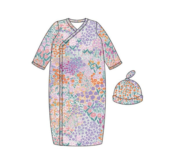 Arabella Modal Gown/Hat Set