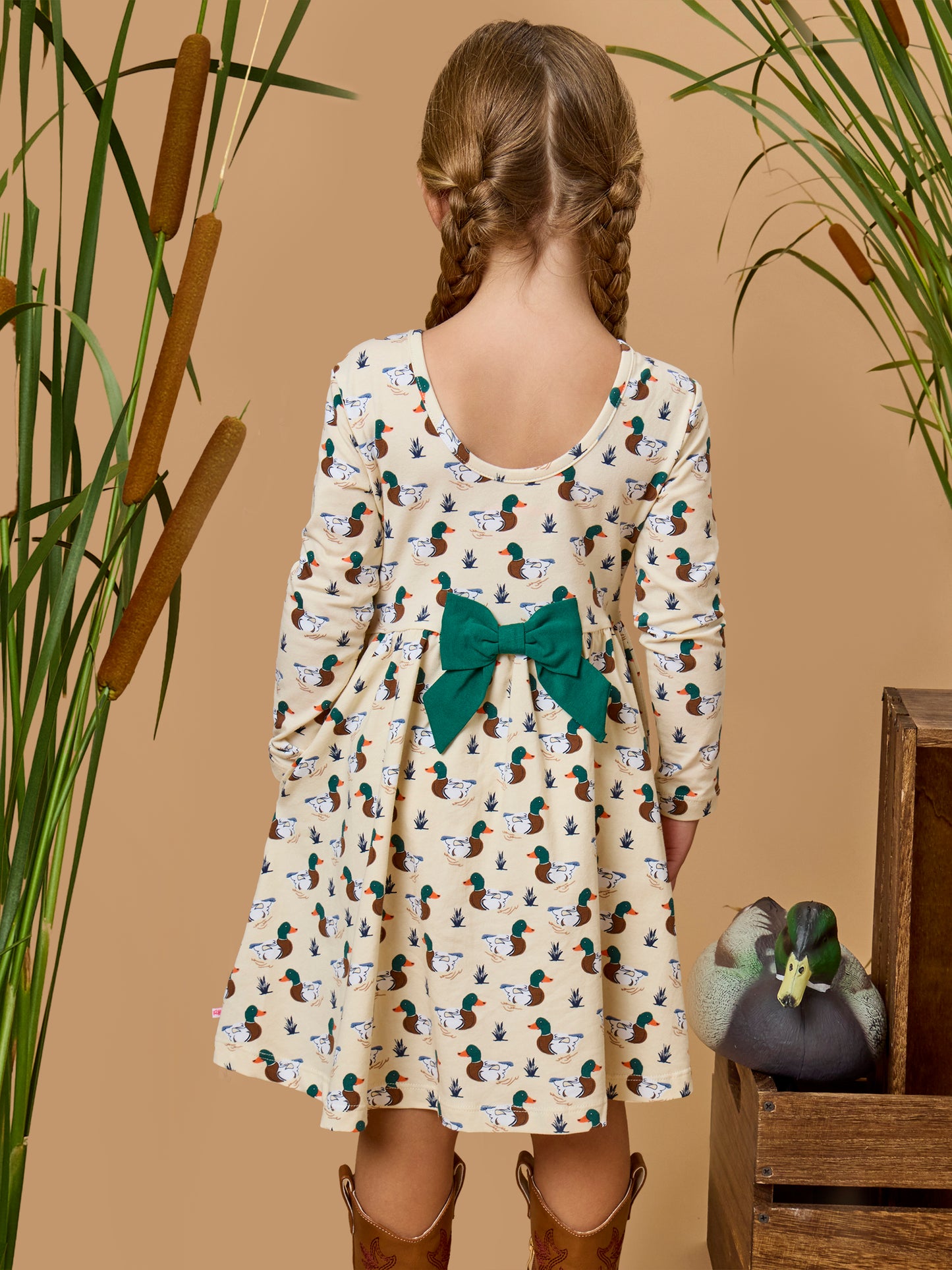 Mallard Marsh Twirl Dress