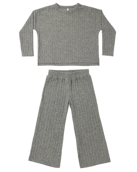 Evergreen Cozy Rib Knit Set