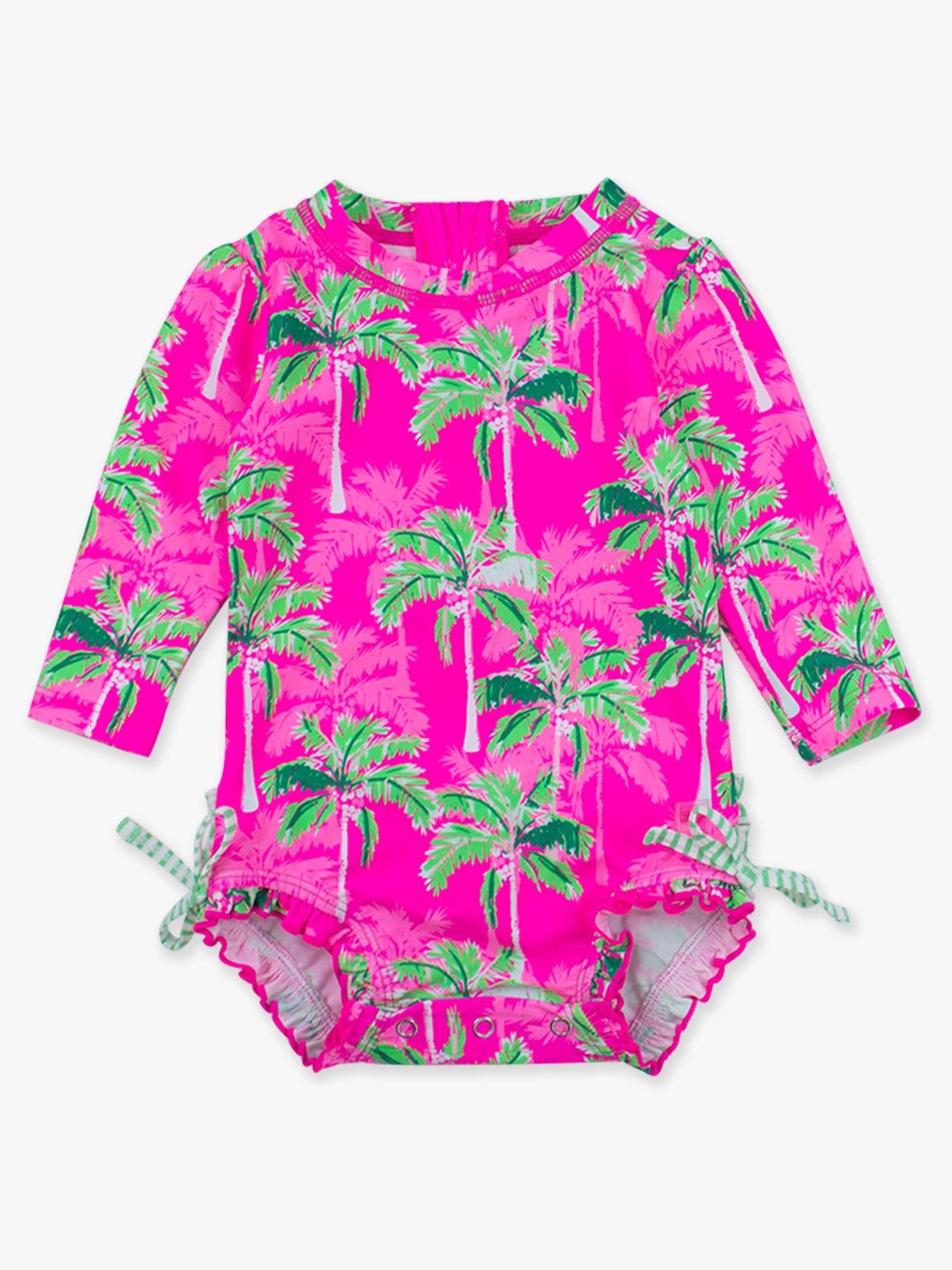 Neon Palm Paradise LS One Piece