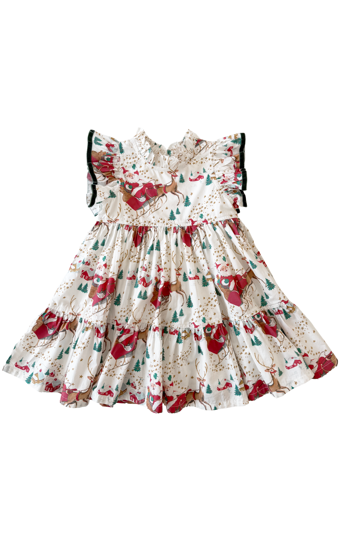 Santa Sleigh Jennifer Dress