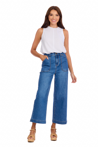 Blue Womens Fritz Jeans