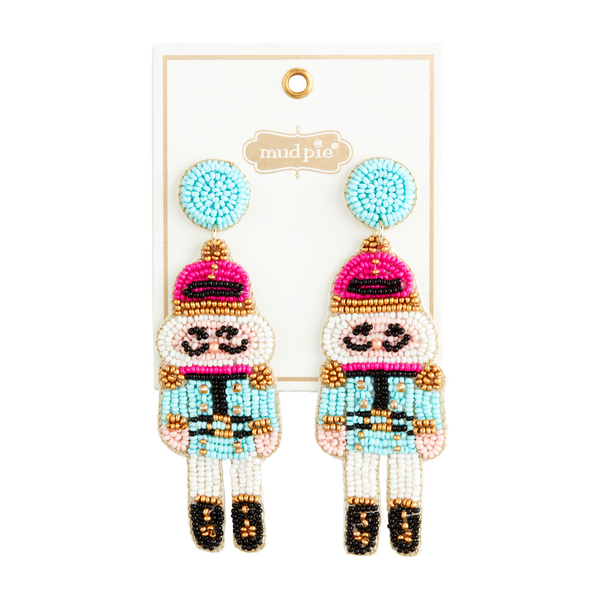 Nutcracker Beaded Earrings