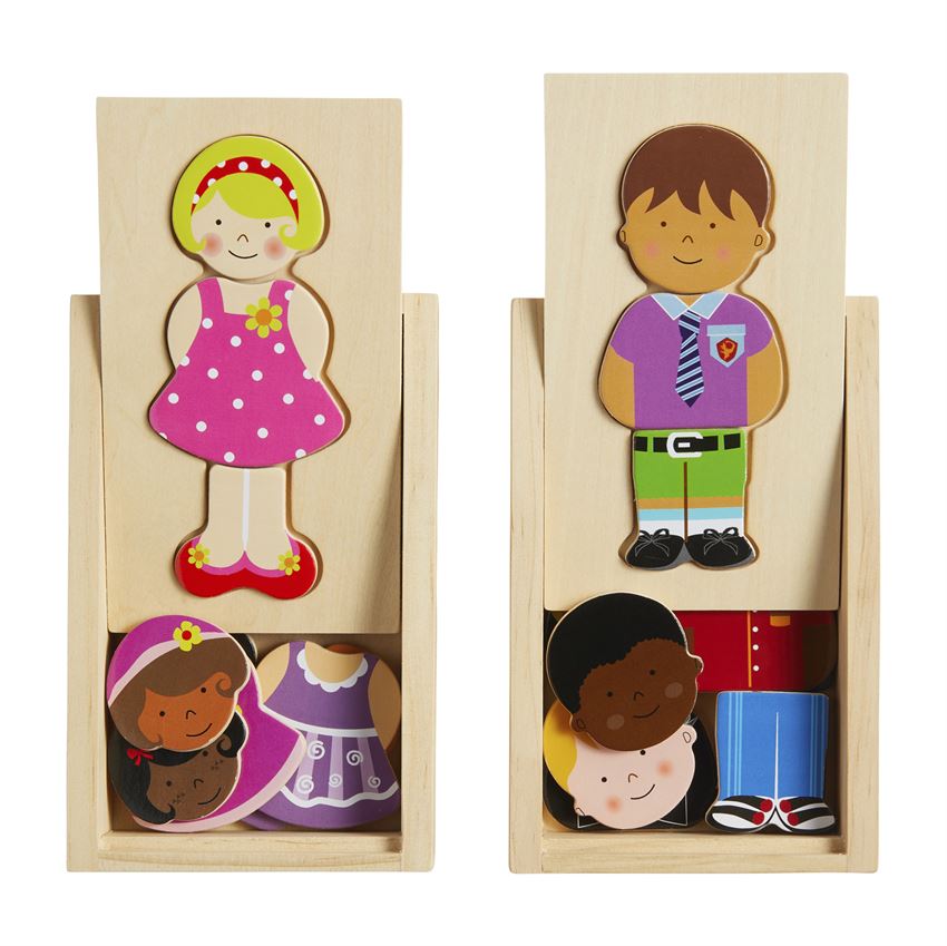 Boxed Dress Up Wood Toy