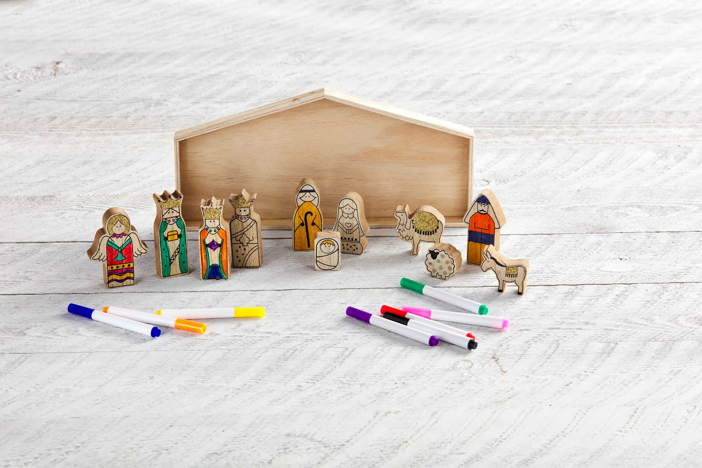 Nativity DIY Wood Set