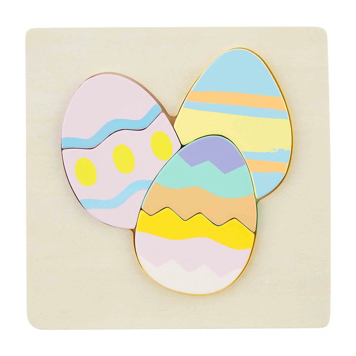 Easter Eggs Square Puzzle