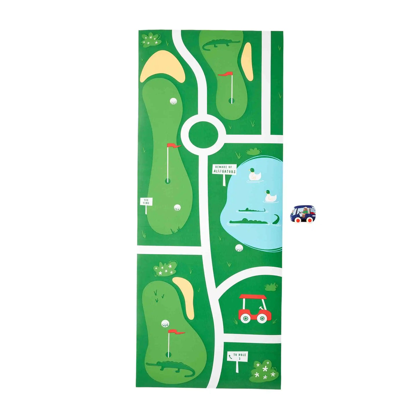 Golf Course Mat & Toy Set