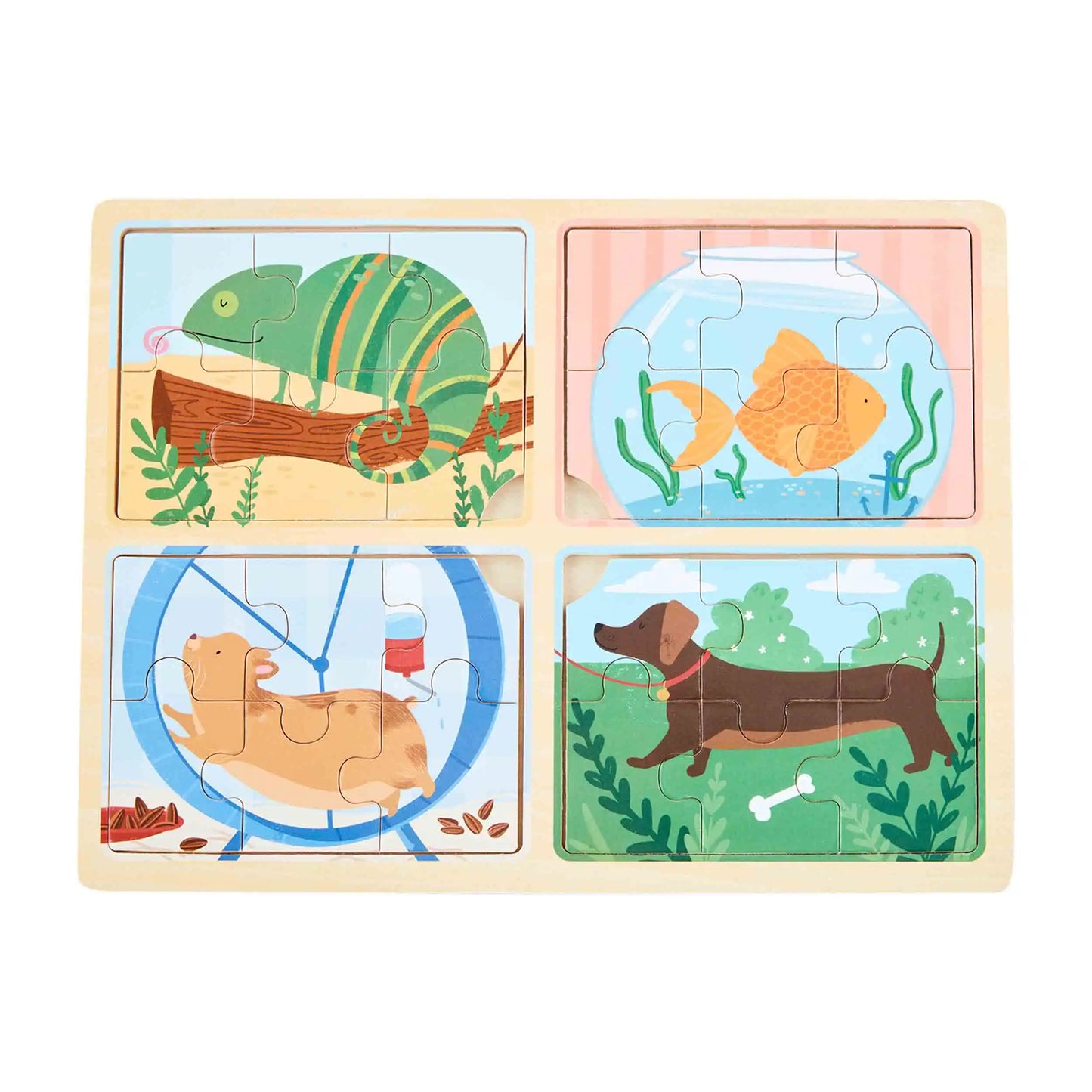 Pets 4in1 Puzzle