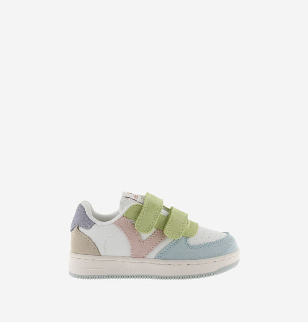 Tiempo Multicolor Celeste Sneakers