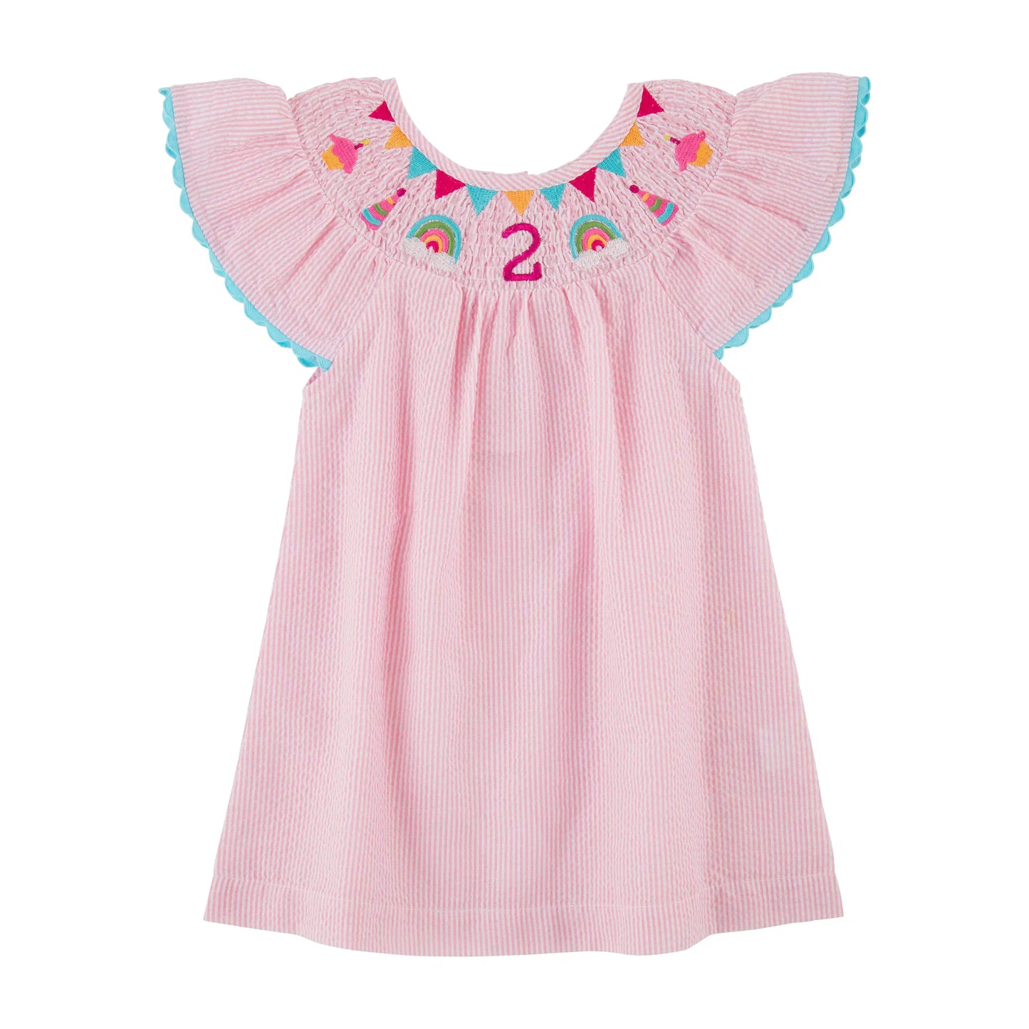 Smocked hot sale birthday dress