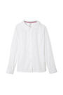 LS White Peter Pan Blouse