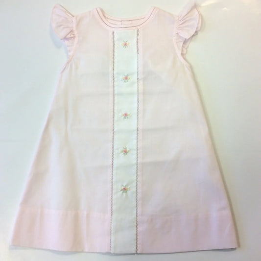 Pink Bouquet Aline Fly Sl Dress
